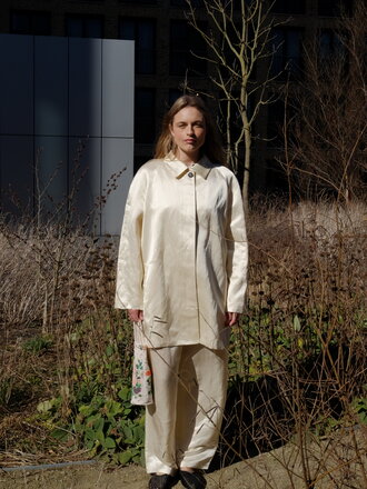 Cordera Satin Mid Coat