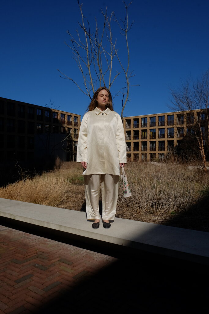 Cordera Satin Mid Coat