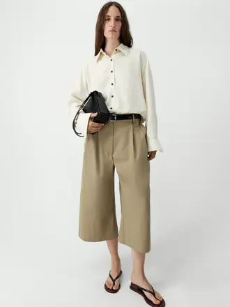 Cordera Oversized Pencil Striped Shirt