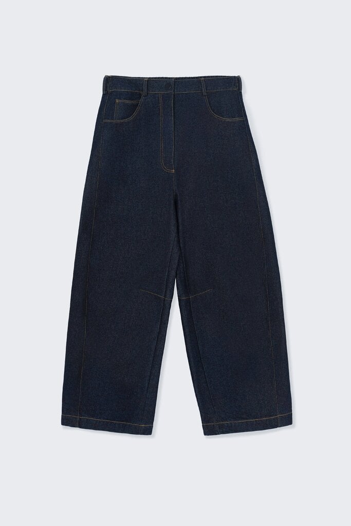 Cordera Curved Baggy Jeans