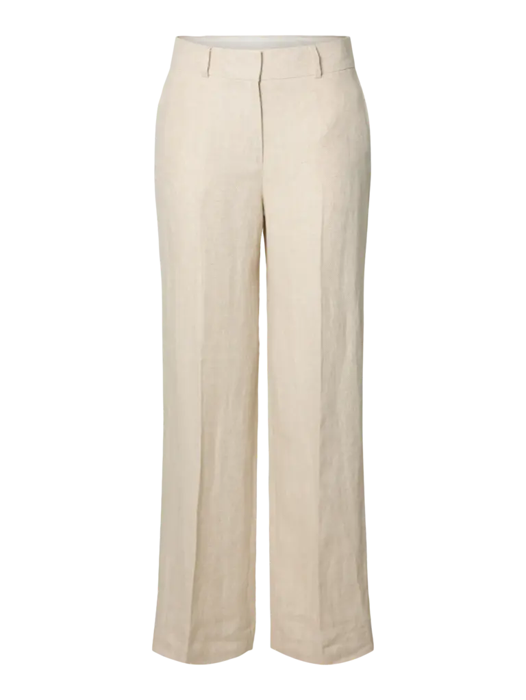 Selected Ida Wide Linen Pants