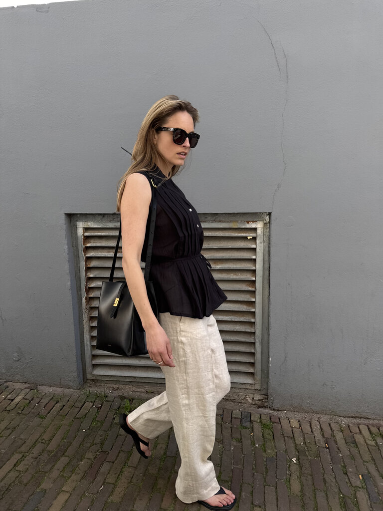 Selected Ida Wide Linen Pants