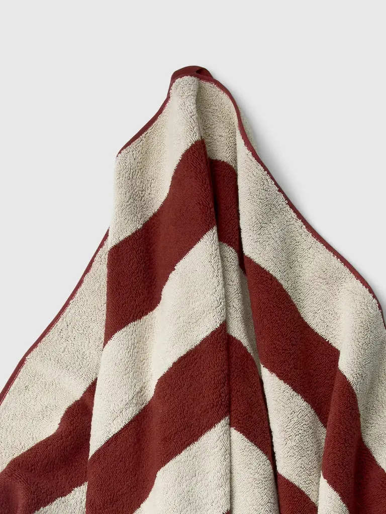 Selected Gio Towel Birch Stripe