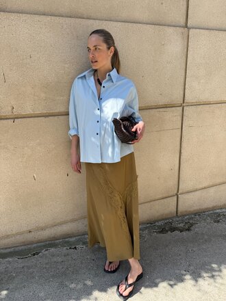 Rabens saloner Leia Sheer Lace Skirt