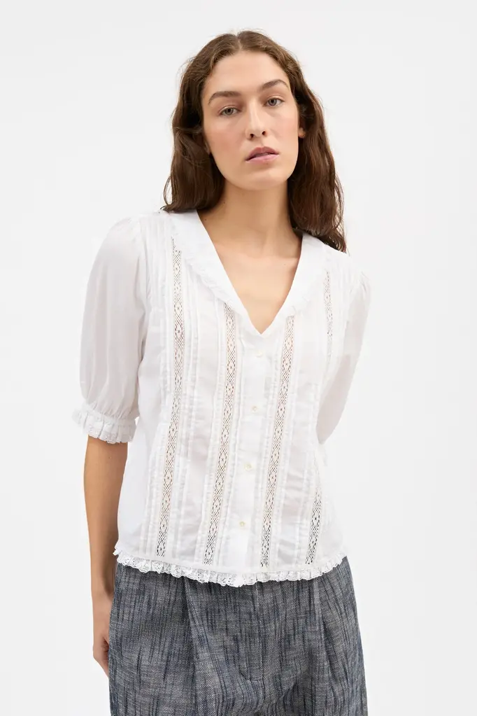 Skall Studio Magnolia Short Sleeve Blouse