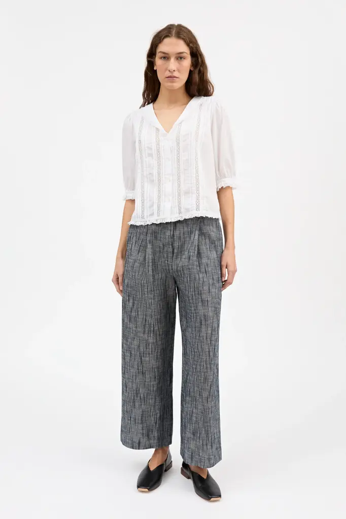 Skall Studio Magnolia Short Sleeve Blouse