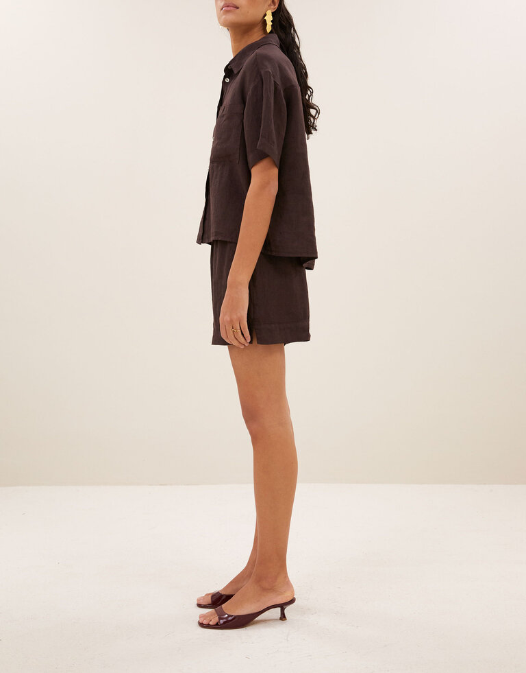 By Bar Mara Linen Blouse