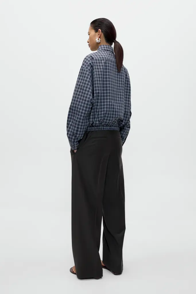 Cordera Checked Bomber Shirt
