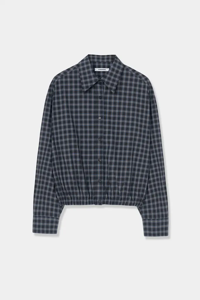 Cordera Checked Bomber Shirt