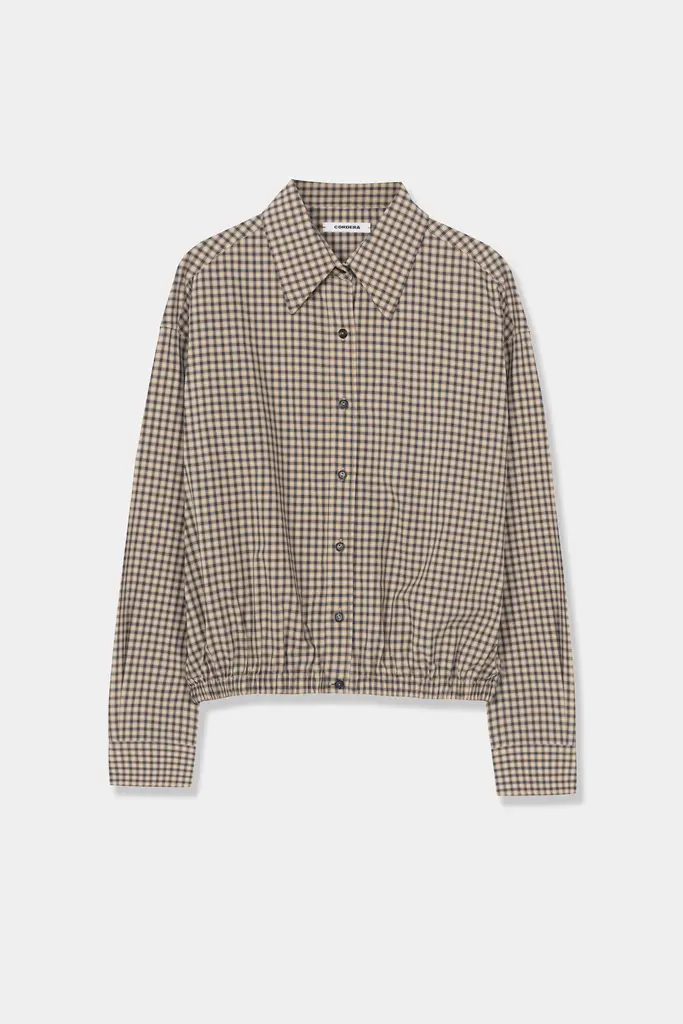 Cordera Checked Bomber Shirt