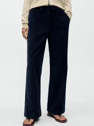 Cordera Low Rise Corduroy Pants