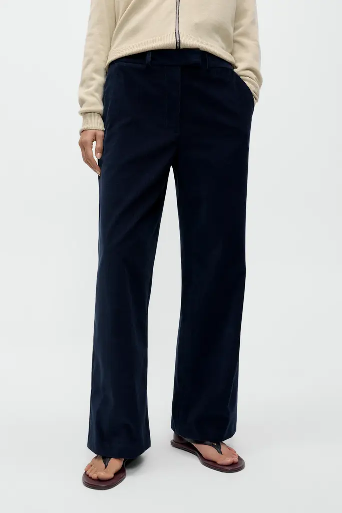 Cordera Low Rise Corduroy Pants
