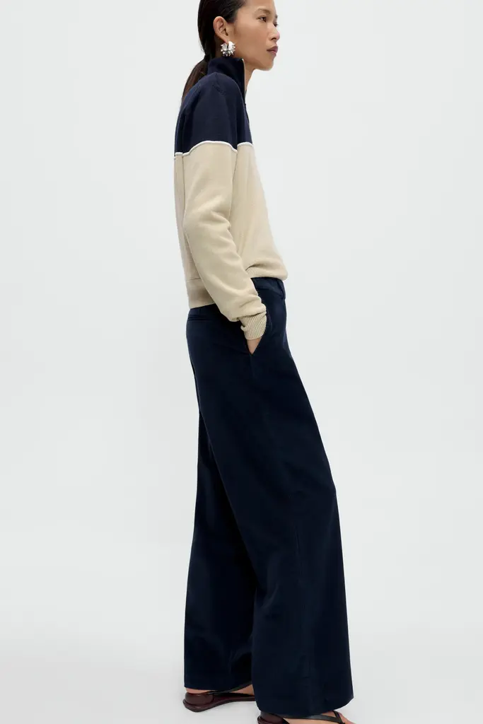 Cordera Low Rise Corduroy Pants