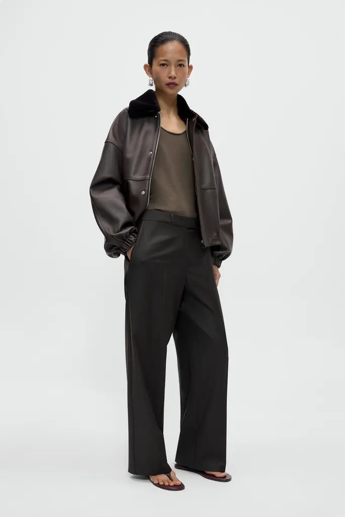 Cordera Low Rise Virgin Wool Pants