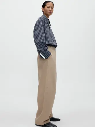 Cordera Cotton Curved Pants