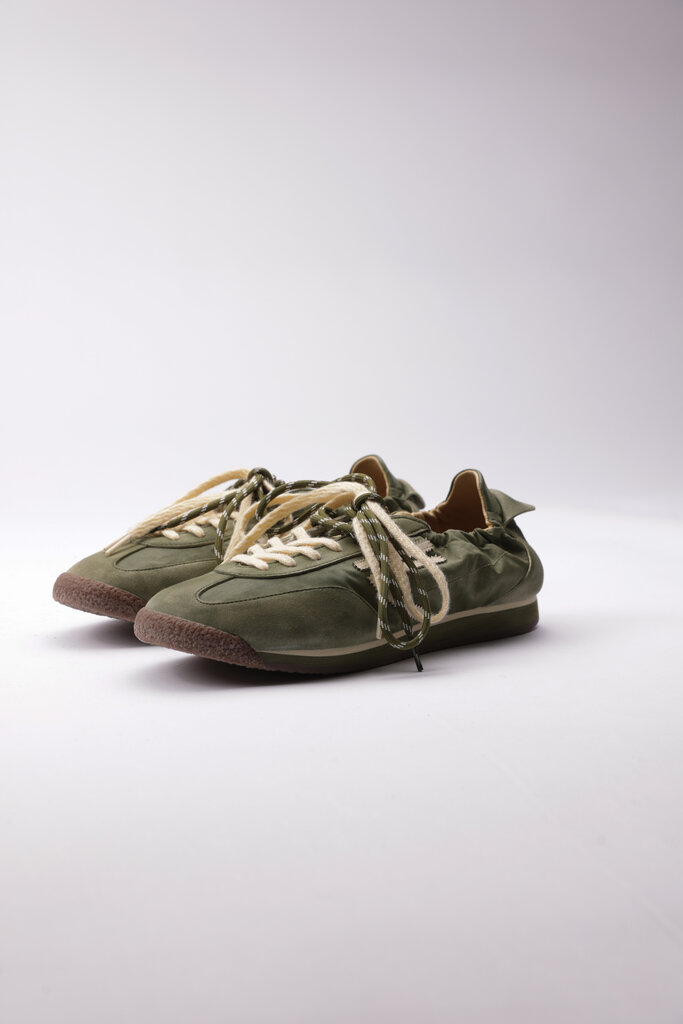 puraai Panther Dyed Nylon Sneakers