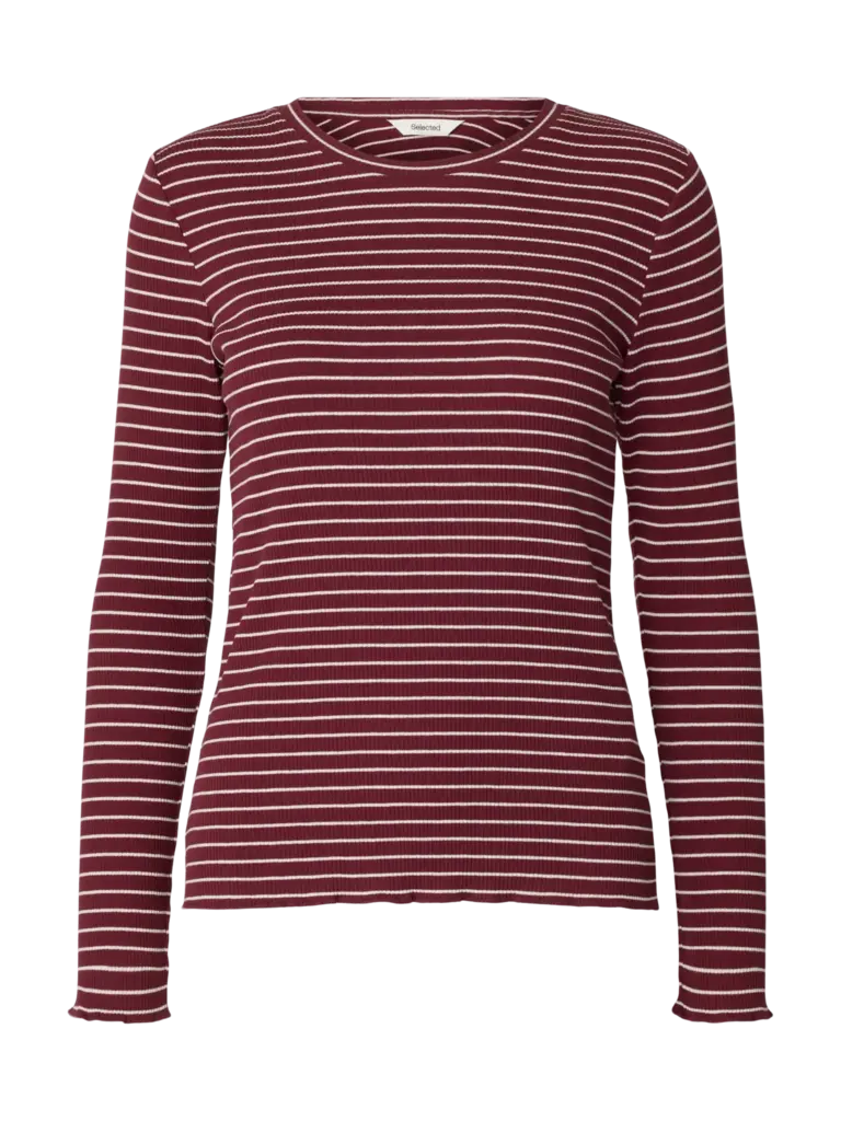 Selected Anna Crew Neck Tee