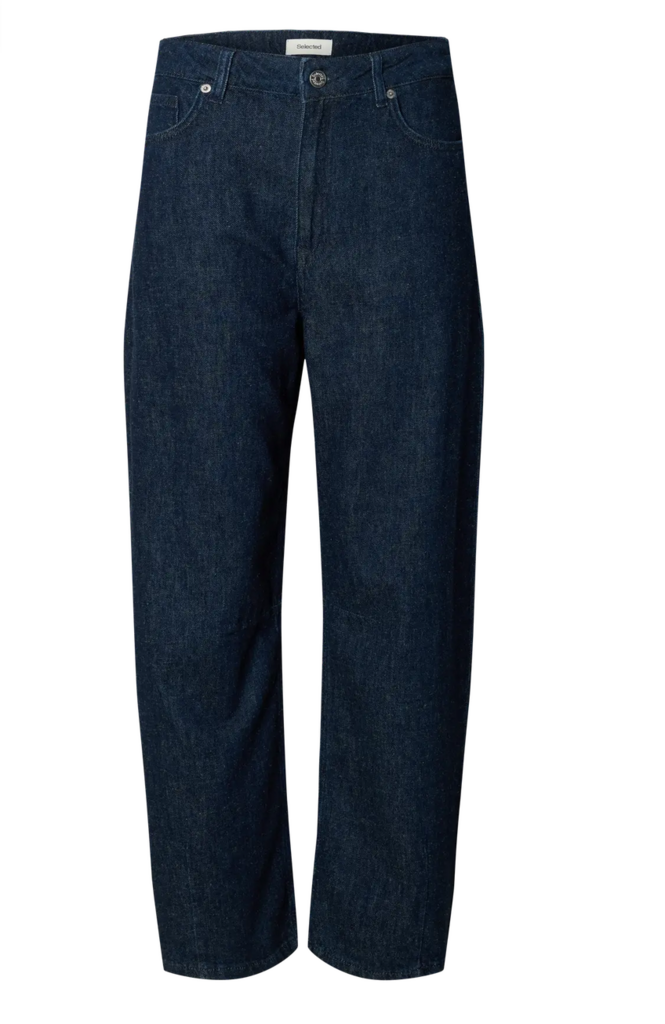 Selected Hanny  Loose Barrel Jeans
