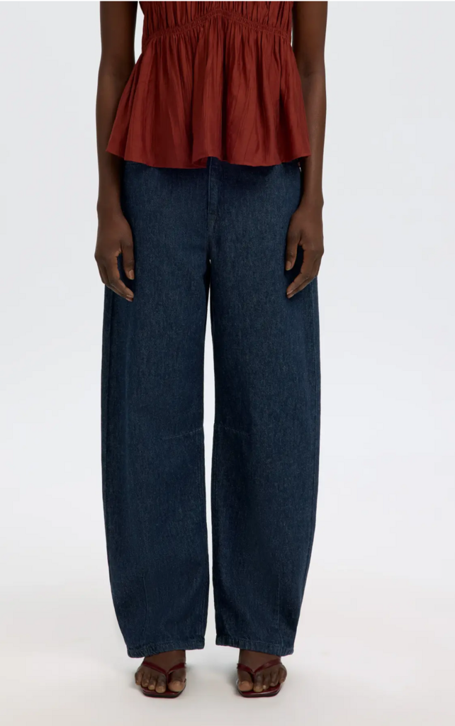 Selected Hanny  Loose Barrel Jeans
