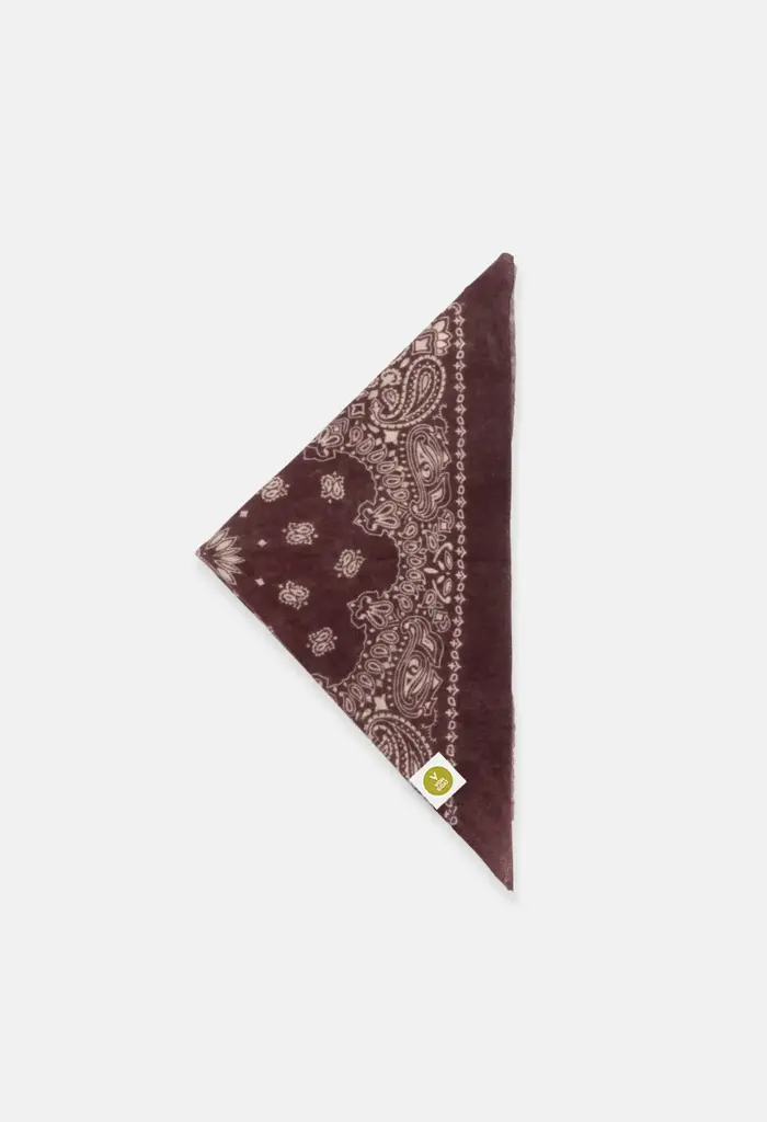 Von Goat Bandana Calvina Paisley Burgundy