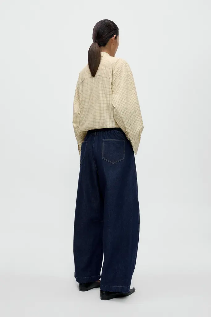 Cordera Curved Baggy Jeans