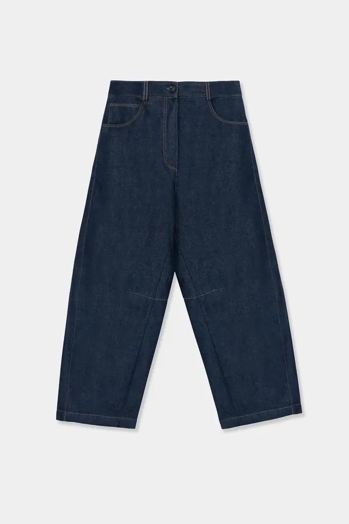 Cordera Curved Baggy Jeans
