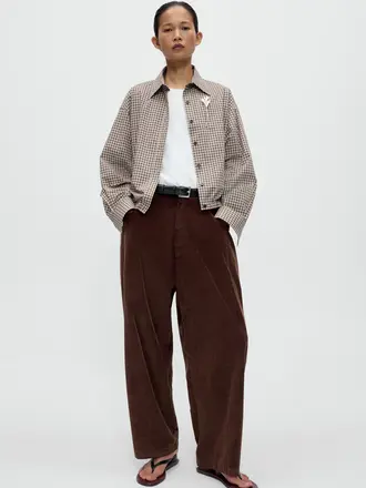 Cordera Corduroy Baggy Pants