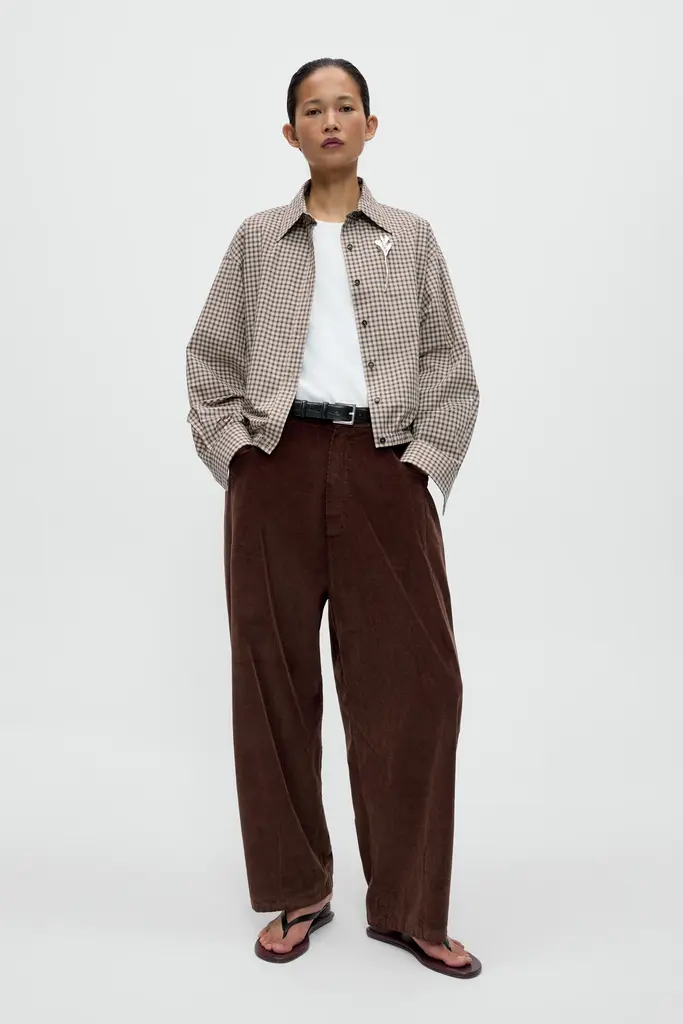 Cordera Corduroy Baggy Pants