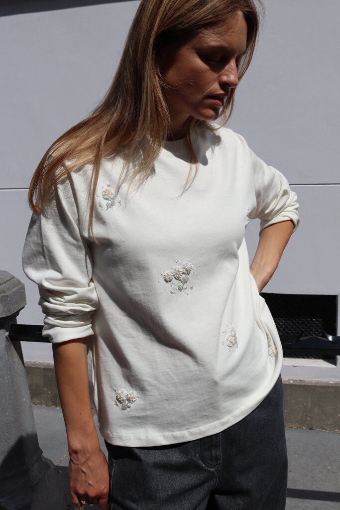Cordera Embellished Long Sleeve Tee