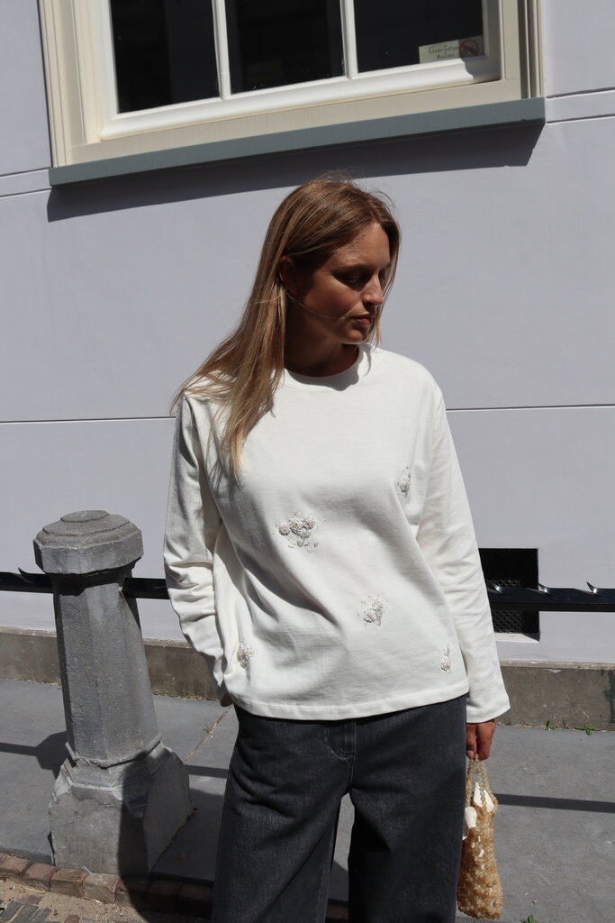 Cordera Embellished Long Sleeve Tee