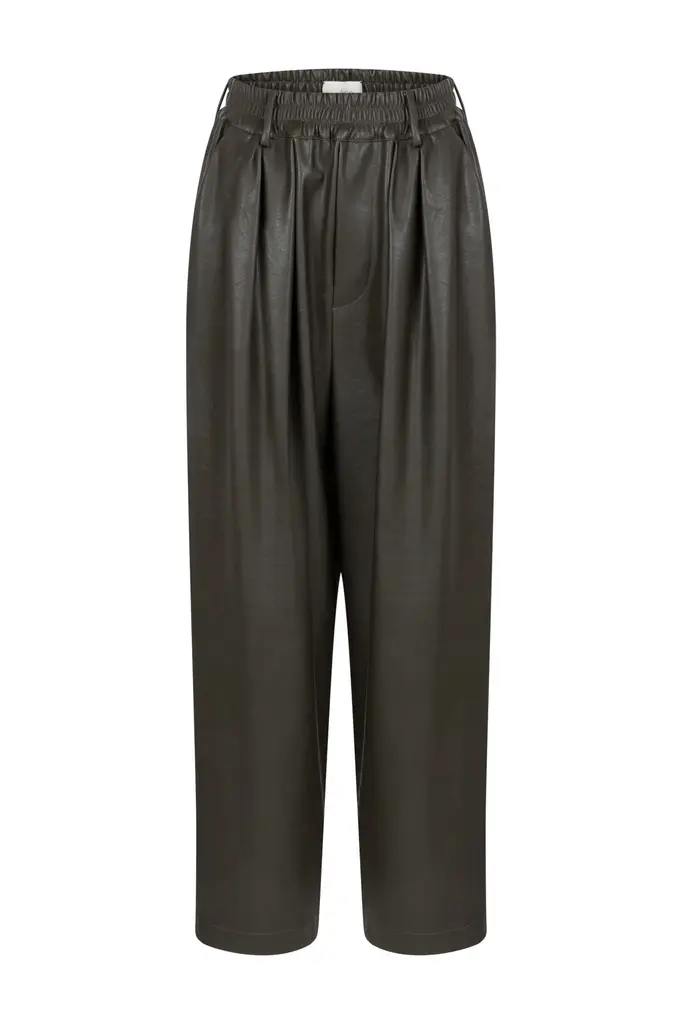 Ame Antwerp Kick Fake Leather Pants
