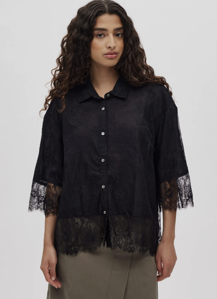 Rabens saloner Babara Laced Shirt