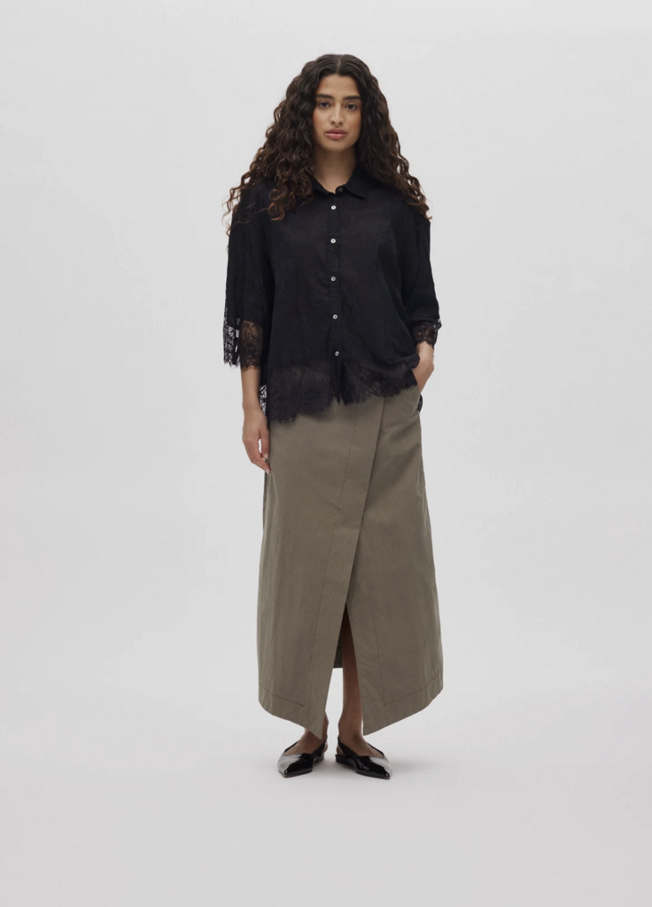 Rabens saloner Babara Laced Shirt