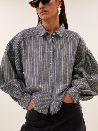 By Bar Sarah Stripe Blouse