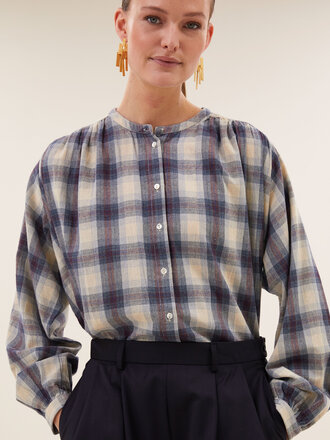 By Bar Nyka Check Blouse