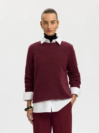 Selected Lulu Knit O-neck