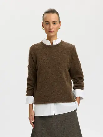 Selected Lulu Knit O-neck