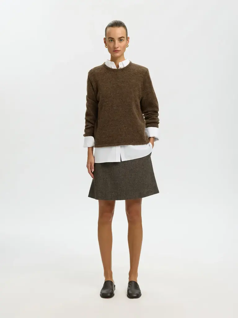 Selected Lulu Knit O-neck