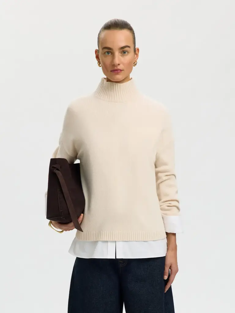 Selected Cille Cashmere High Neck