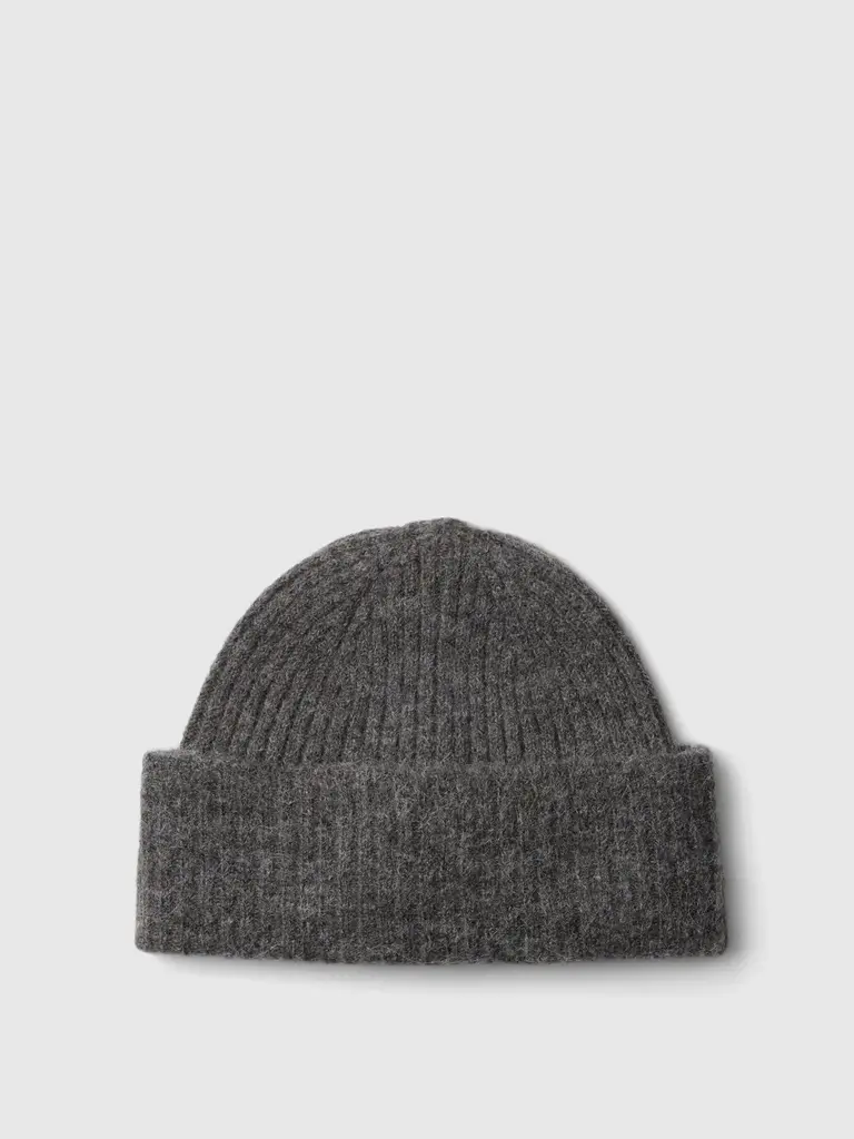 Selected Lulu Beanie Medium Grey Melange