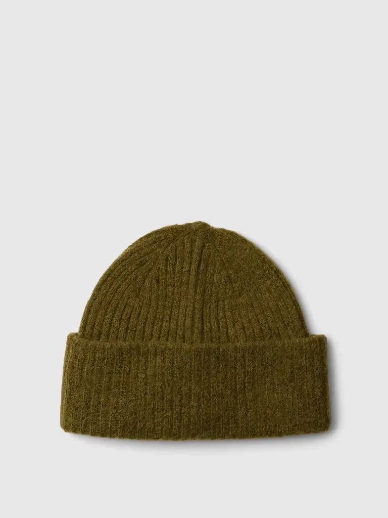 Selected Lulu Beanie Fir Green