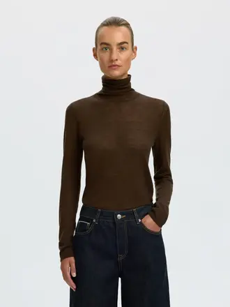 Selected Vendy Wool Roll Neck