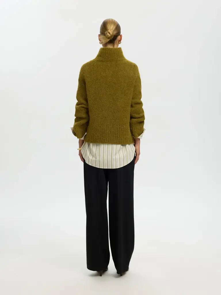 Selected Gabriella Knit High Neck