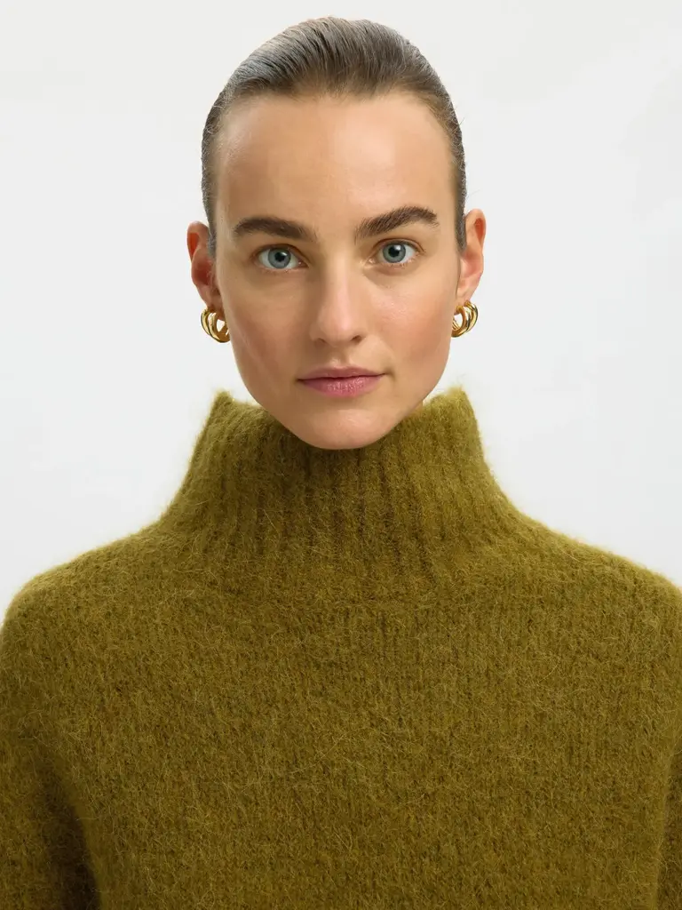 Selected Gabriella Knit High Neck