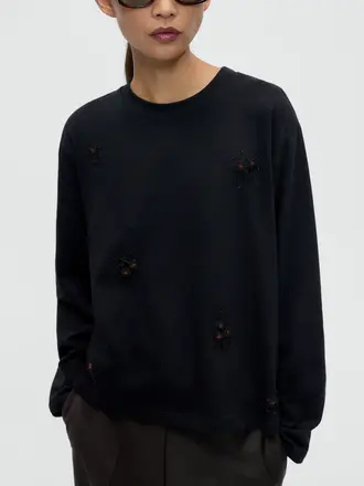 Cordera Embellished Long Sleeve Tee