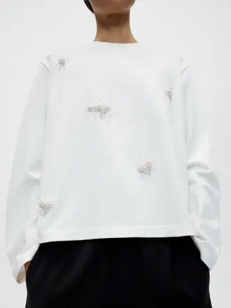 Cordera Embellished Long Sleeve Tee