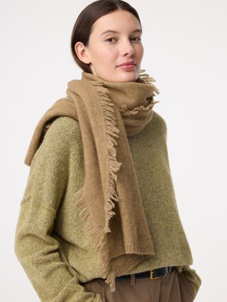 Knit-ted Fringe Scarf Hazel