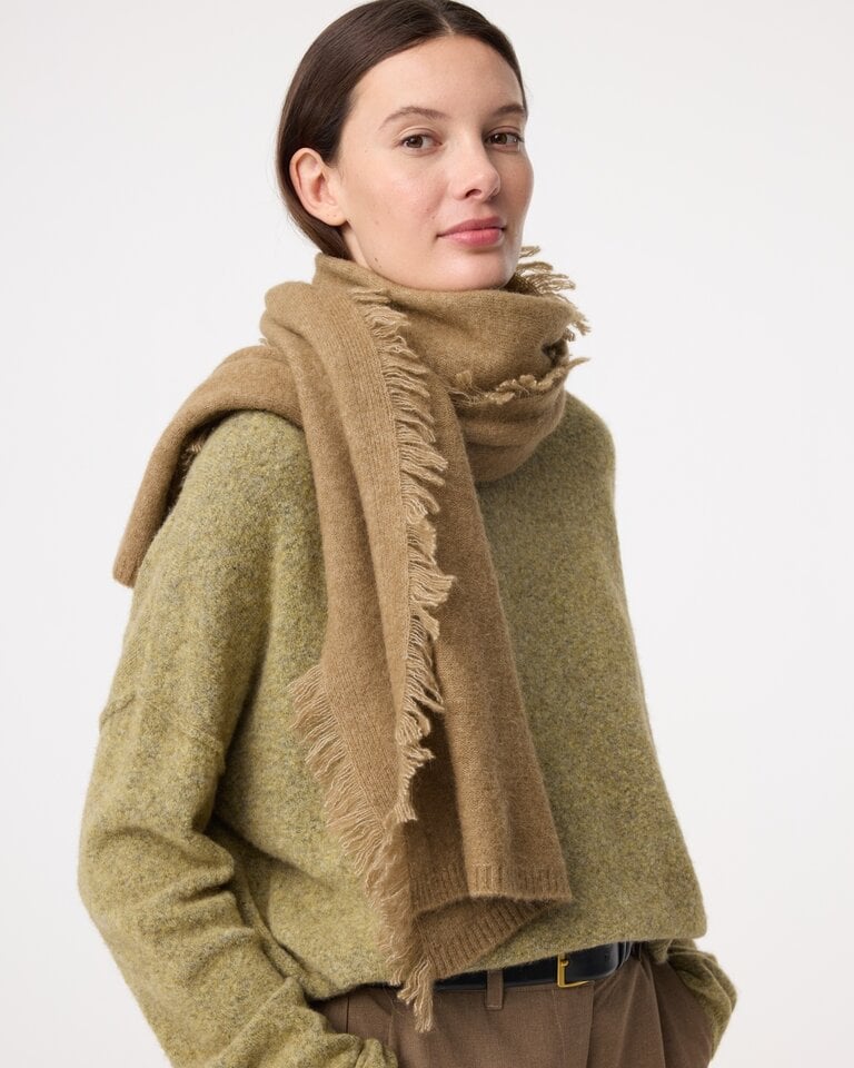 Knit-ted Fringe Scarf Hazel