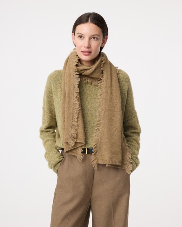 Knit-ted Fringe Scarf Hazel
