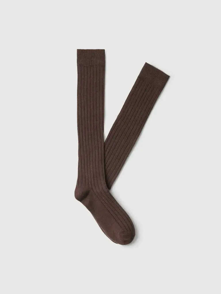 Selected Chloe Long Rib Socks